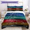 1PC Musical elements Bedding Quilt Set Quilt Cover Pillowcase Home Decoration Birthday Gift (1 * duvet cover + 2 * pillowcase, without core)A16