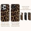 Leopard Print Pattern Phone Case for IPhone 16 15 14 13 12 11 X XS XR XSMAX 7 8 Pro Max Plus Double-layer Back Cover