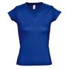 SOLS Womens/Ladies Moon V Neck Short Sleeve T-Shirt