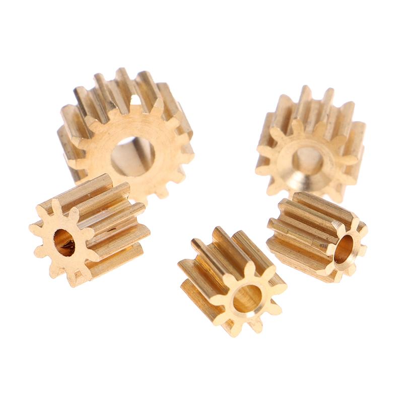 0.5M Modulus 8T 9T 10T 11T 12T 14T 15T 16T Teeth Copper Transmission Gear For Spindle Transmission Gear Fit 1.98Mm 2.3Mm 3.17Mm 3Mm 5Mm Shaft
