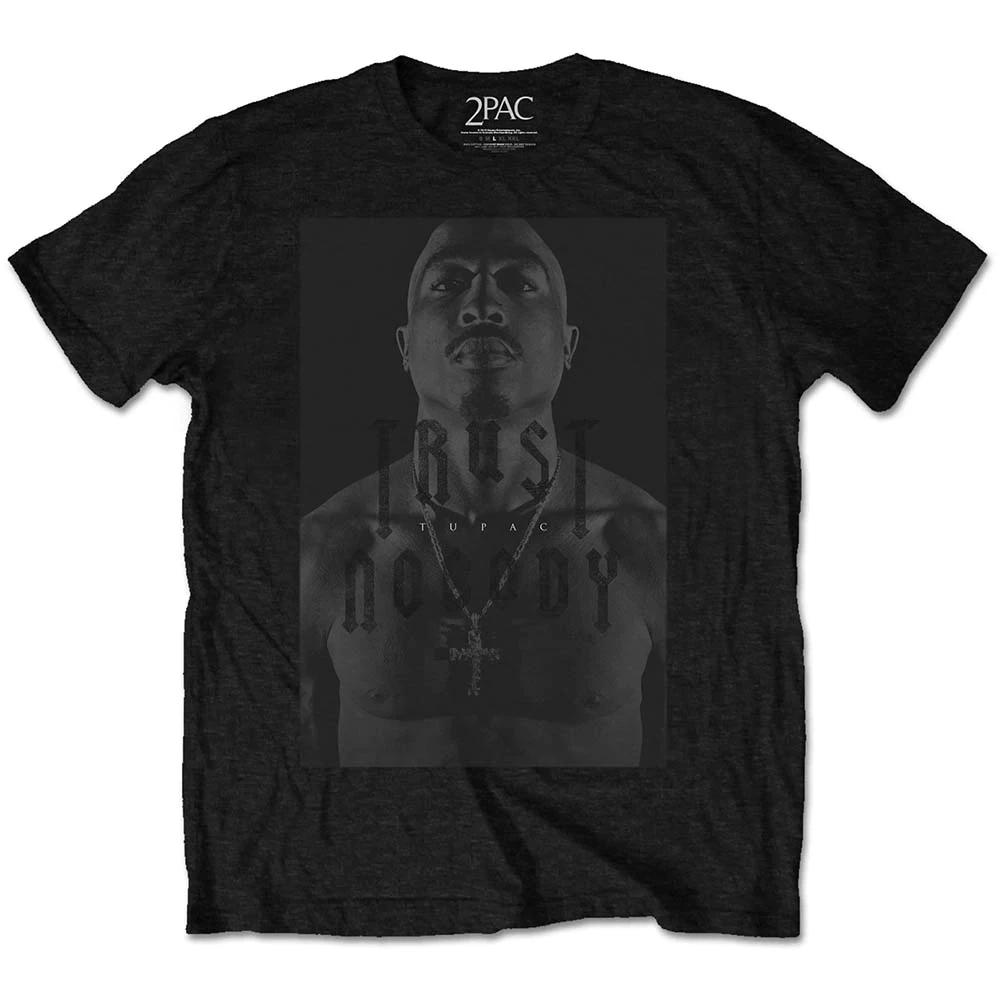 Tupac 2Pac Trust No One Official Mens T-Shirt 4XL