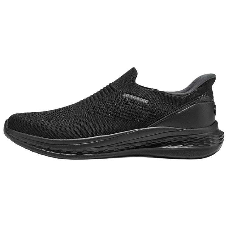 Skechers SLADE Comfortable Versatile Breathable Supportive Rebound Walking Shoes Men sneaker Black 211375-BBK 39.5