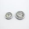 Miniature Dollhouse Wall Clock Set - Two Pieces (Model E130)