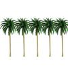 Miniature Projects Model Architecture Landscape Transfiguration Artificial Rainforest Palm Tree Plastic Coconut Tree
