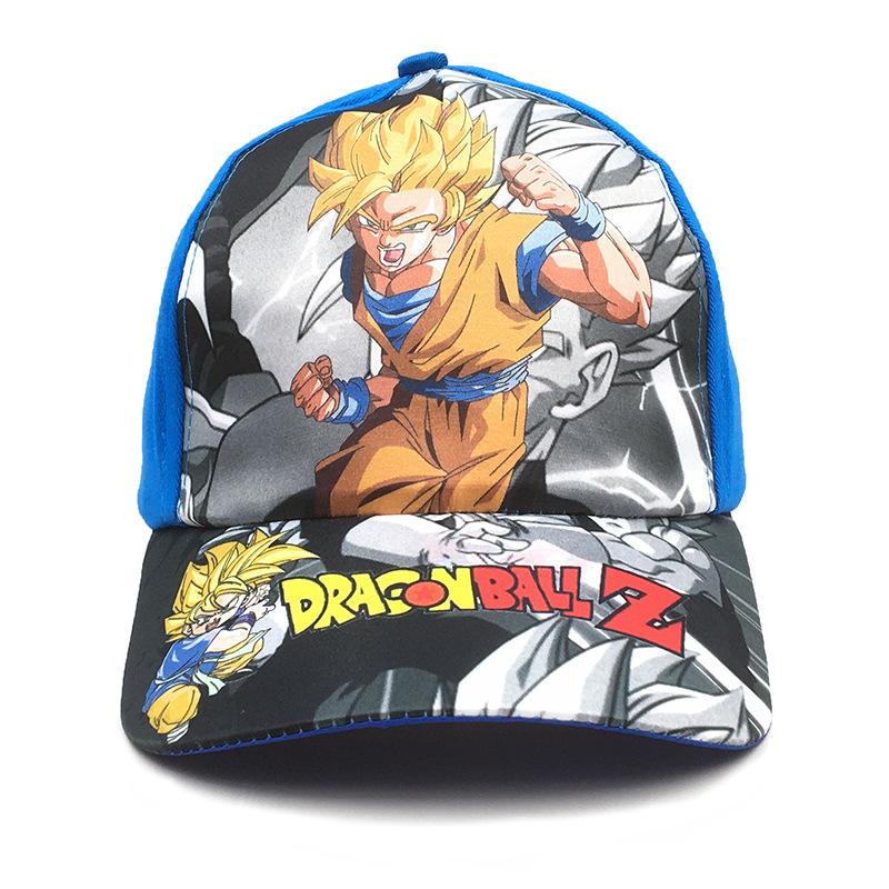 Printed Cartoon Baseball Cap Children's Hat Cap Anime Sun Hat 2-7 Years Old