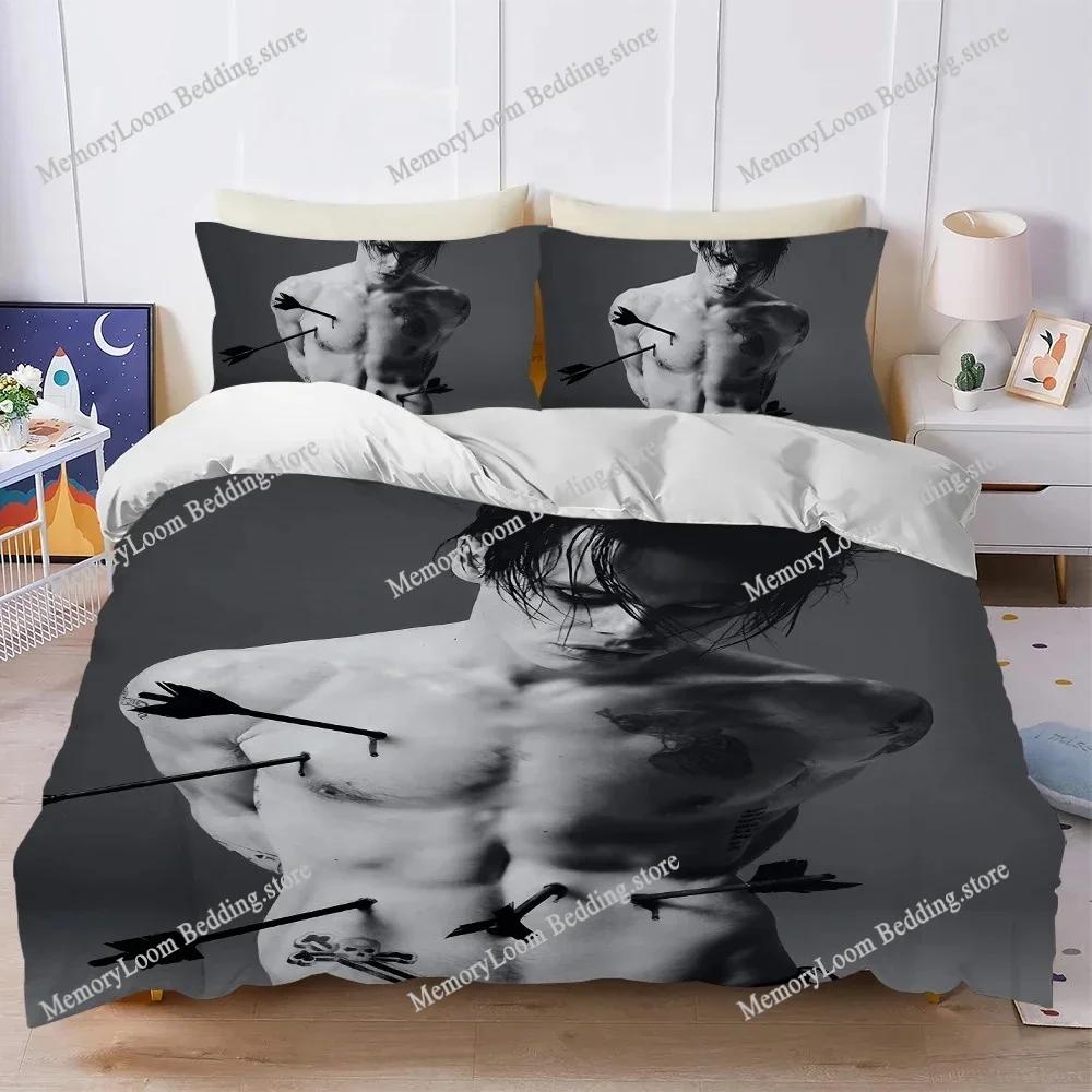Singer Y-Yungblud Idols Duvet Cover Set Home Style Bedding Soft Laundry Cotton Bed Student Dormitory Gift Home Textile741