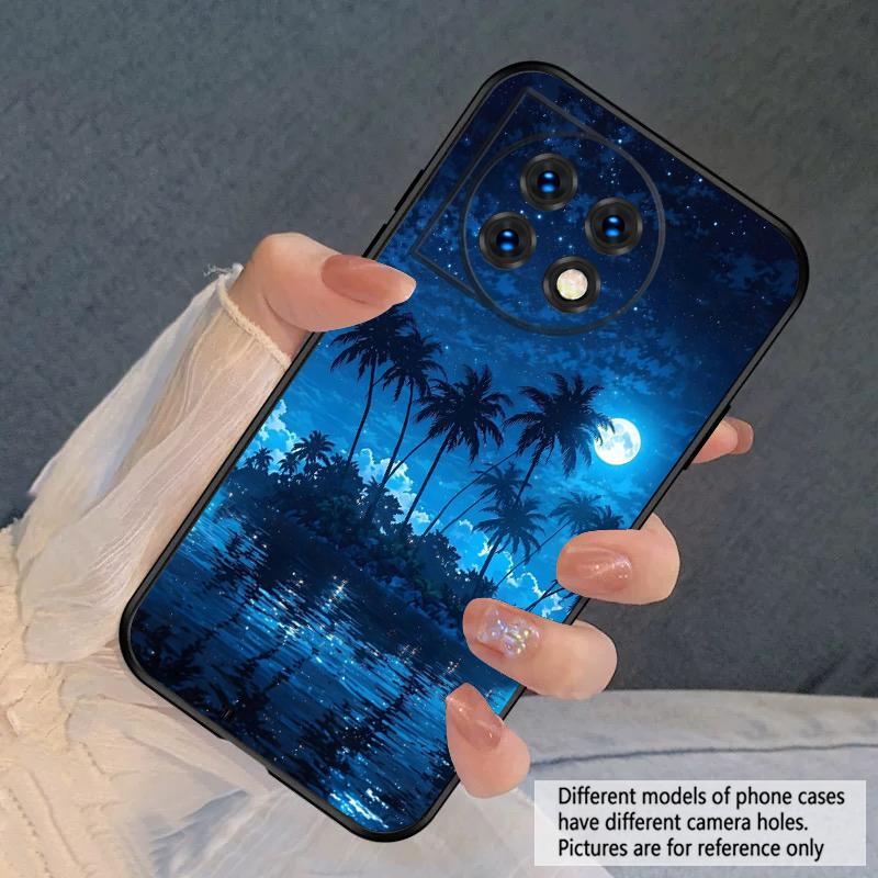 Romantic Star Moon For Oneplus 8T 9 9R 10 Pro 11 12 13 13R 5G ACE 5 Nord2 4 CE 3 4 Lite N20 SE N200 silicone soft phone case