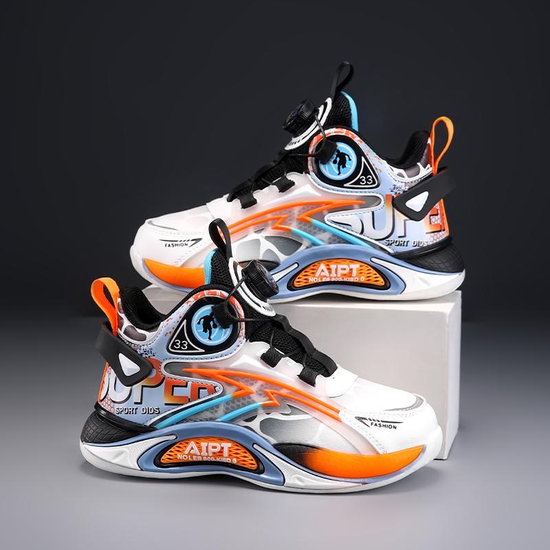 Children Sports Shoes Anti Slip Wear-resistant School Training Running Shoes Field Kids Basketball Shoes for Boys