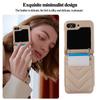 Crossbody Leather Phone Case for Samsung Galaxy Z Flip 6 5 4 3 Flip6 Flip5 Flip4 Flip3 Wallet with Card Holder Protection Cover