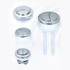 38/48/58MM Dual Push Button Universal Flush Toilet Seat Water Tank Cover Button Double Rods Bathroom Toilet Switch Accessories