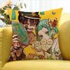 Anime Toilet-Bound Hanako-Kun Various Sizes Square Pillow Case For Car Home Bedchamber Decor