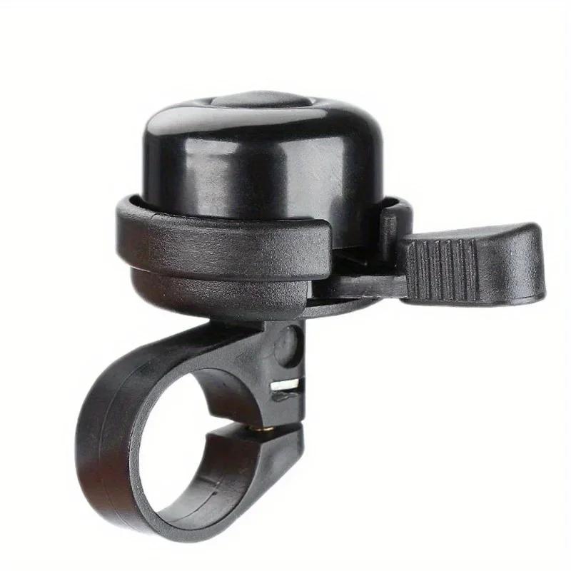 Noul clopoțel negru pentru bicicletă Bicicletă de munte din aliaj de aluminiu Bicicletă în aer liber Echipament de ciclism pentru copii