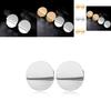 Boucles d'oreilles créoles géométriques tendance en alliage pour femmes Bijoux Chic Style Rue
