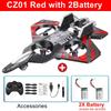 Multifunctional Aircraft Foam Stunt Glider Electric Fighter Remote Control Airplane Helicopter with Lights 2.4G Radio Fall Resistant Plane Toys Gifts