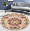 Round Carpet Nordic Bedroom Bedside Carpet Floor Mat Ethnic Style