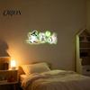 Night Light Room Wall Accents Halloween Glow-in-the-Dark Stickers, Cute Cartoon Pumpkin Ghost Decals, Waterproof Removable Atmosphere Decor