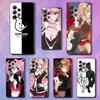 Kumamon Danganronpa Monokuma Luxury Black Phone Case For Samsung Galaxy S23 S24 S25 Ultra S22 Plus S21