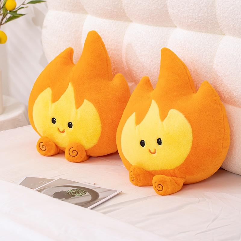 Creative Soft Small Flame Pillow Plush Toy Doll Flame Doll Home Pillow Cushion Children'S Ragdoll