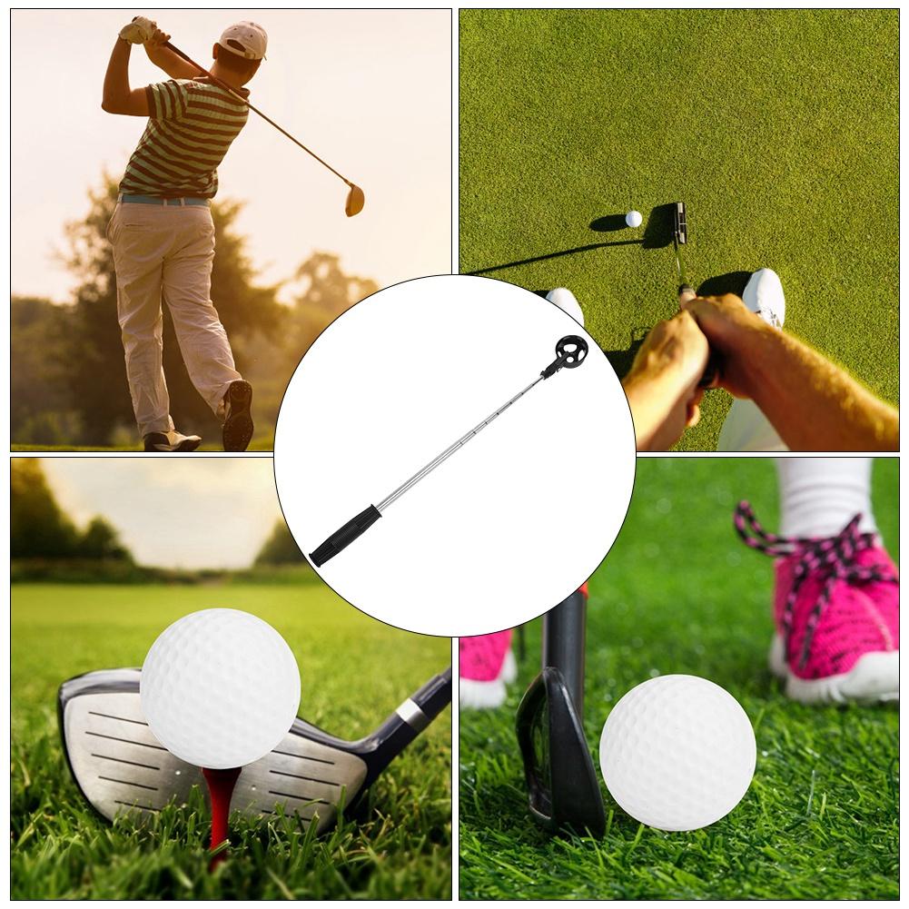 Portable Telescopic Golf Ball Picker Retriever Scooping Pick Up Device Golfer Tool Accessory