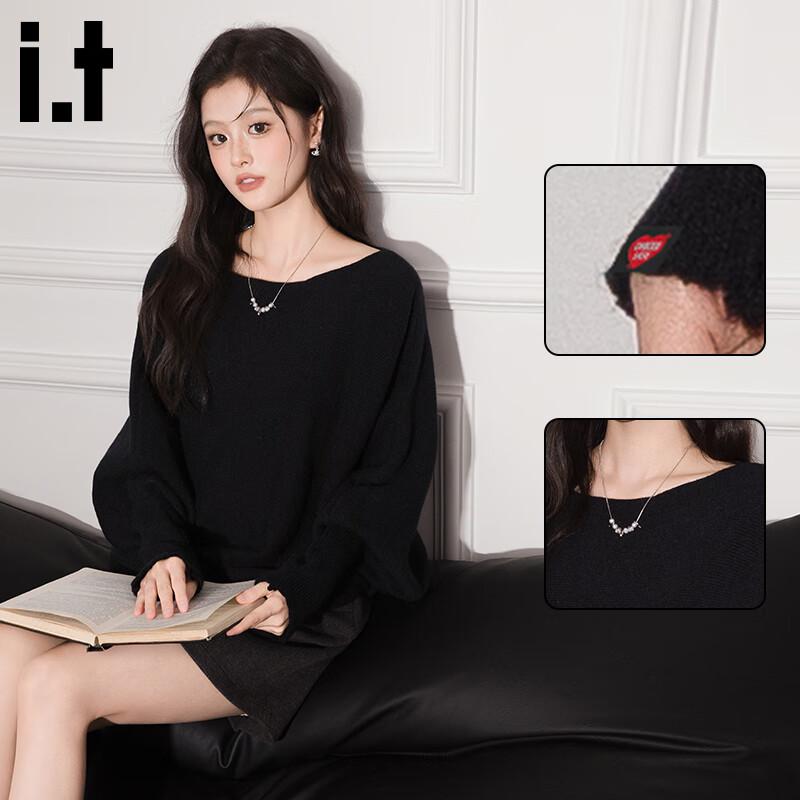 

CHOCOOLATE Женский вязаный свитер прилегающего силуэта с рукавами «летучая мышь» 4XL