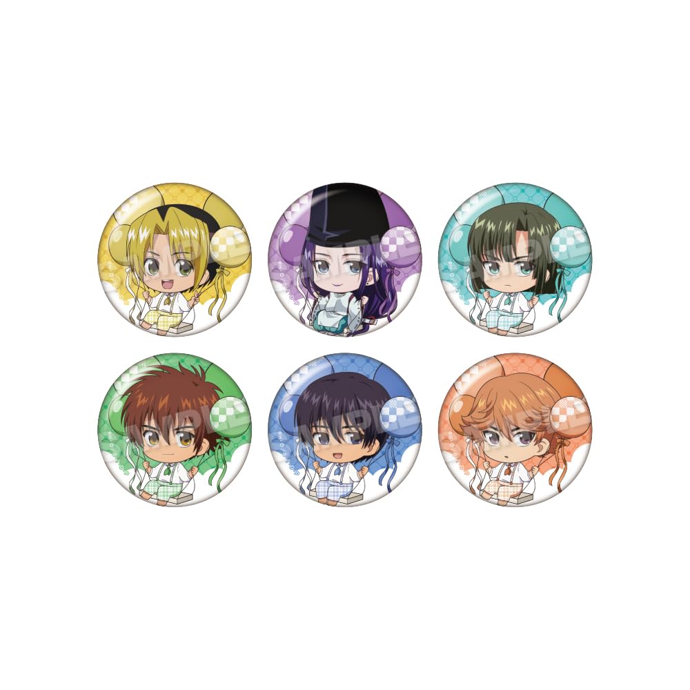 Hikaru no Go Barunko Trading Badges Box of 6