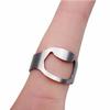 2Pieces Men Stainless Steel bear rod Opener Ring Bike for Home