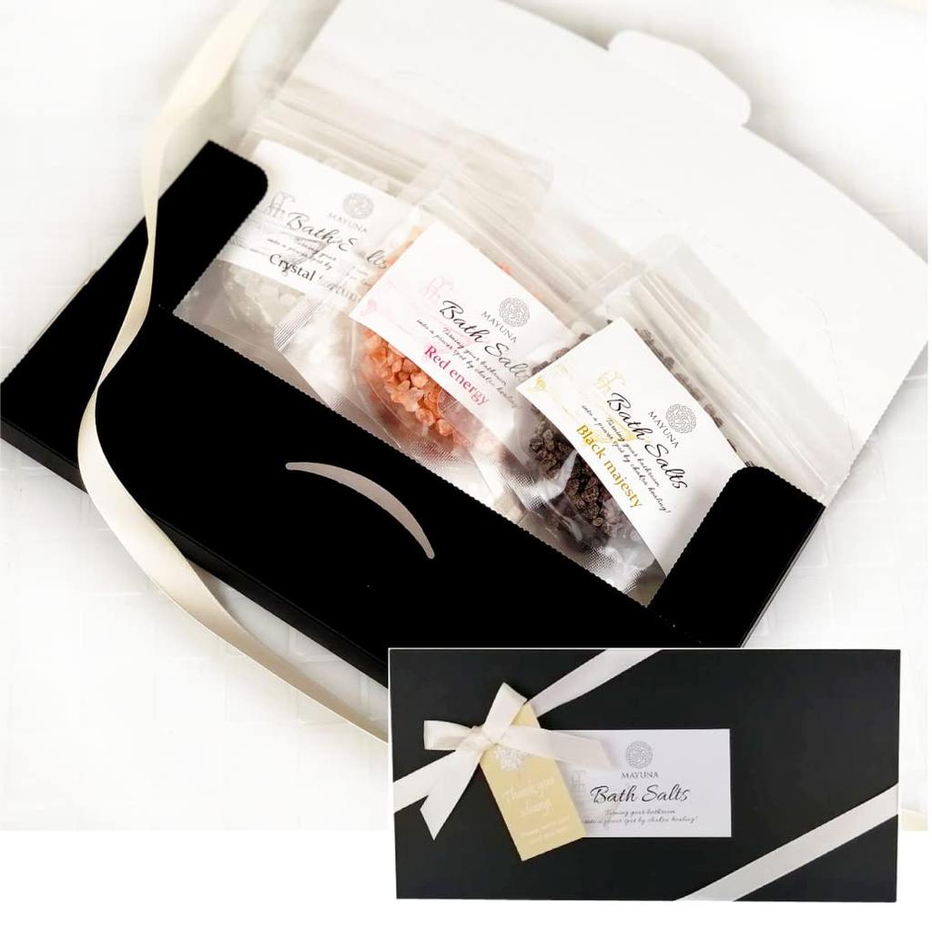 MAYUNA Bath Salts Gift Perfect for Small and Luxury Bath and Popular for Men and Made with Himalayan Rock Salt and No A Great Gift for Those In Their