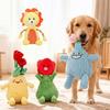 Bite-resistant Squeaky Dog Toy Anti-wear Teeth Grinding Toy Fun Pet Plush Chew Toy Puppy Teething