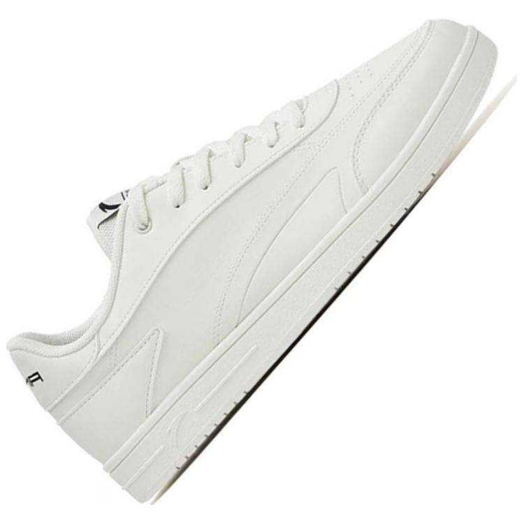 New Anta Slip Resistant, Abrasion Resistant, Lightweight Low Top Skateboard Shoes Men's White 912358031-1