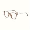 New Style Simple Black-Frame Clear Lens Fashion Glasses Large Frame Versatile for Street Style Women'S Fashion Accessory