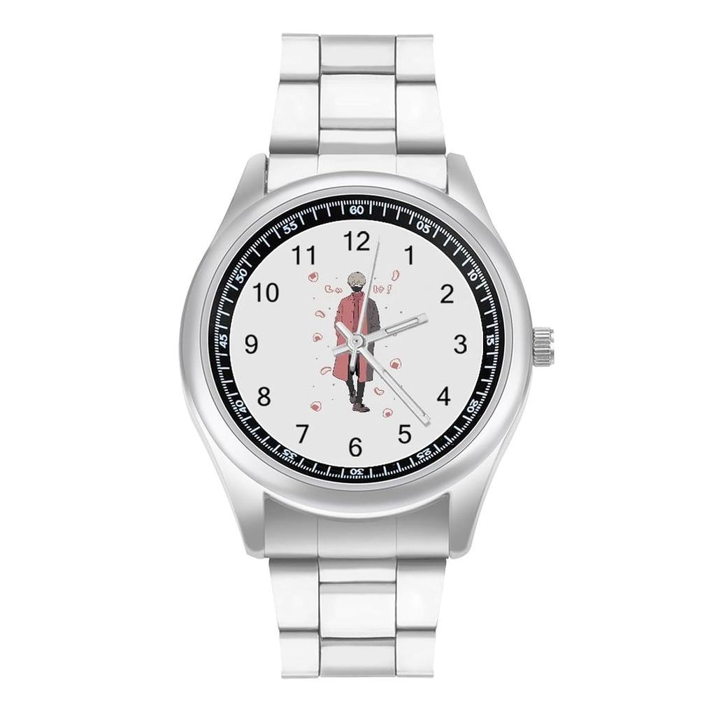 Jujutsu KaisenClockSteel Strap WatchBusiness WatchFashionable Watch StrapMens WatchWaterproofMens WomensSeiko