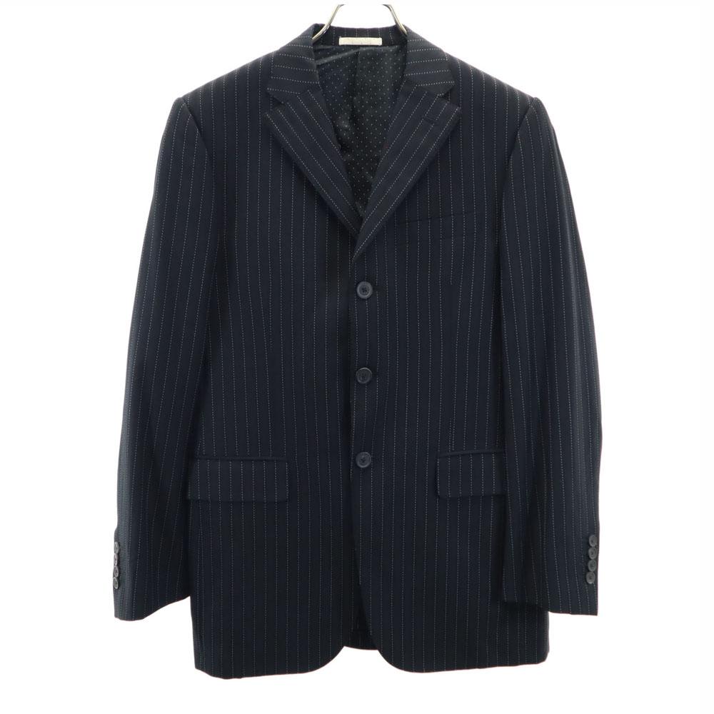 

GIVENCHY Made in Italy Silk Blend Striped Pattern tailored jacket 46 Men s Used