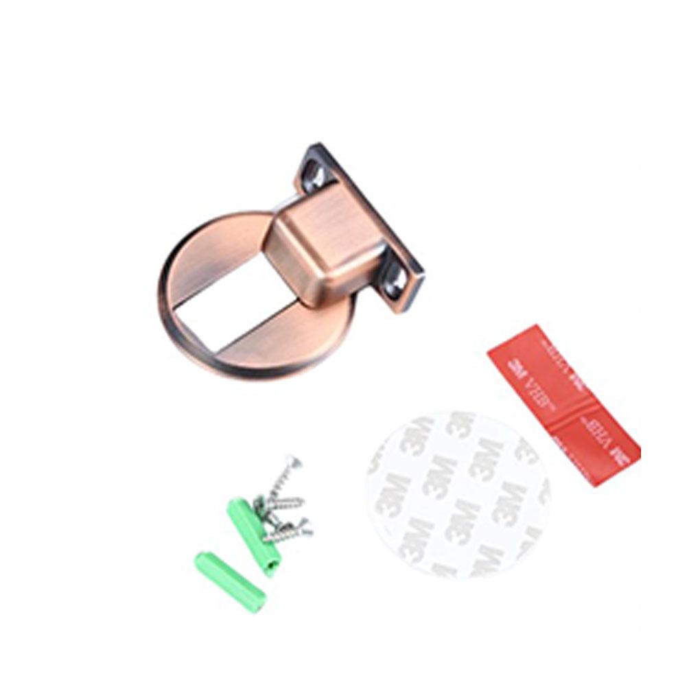 Door Stop Home Hotel Office Anti-collision Block Zinc Alloy Doors Stopper Holder Hardware Replacement Furniture Fitting