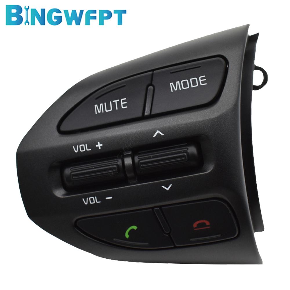 New Car-styling Button Switch Cruise Volume Control Buttons For Kia K5 Optima 2014-2015 Car Steering Wheel Buttons Left-Volume