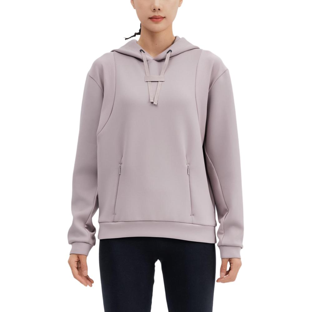 

Decathlon DOMYOS Однотонная спортивная толстовка-пуловер с капюшоном, отводящая влагу, женская, матово-коричневая M-170/92A