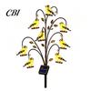 Outdoor Decorative Path Lights Solar Pathway Light, Bird-shaped Stump Garden Stake with Warm Terrace And Balcony Accents LED Lights, Waterproof
