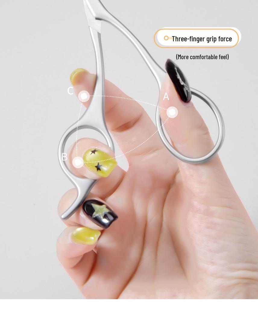 Beauty Method Stainless Steel Eyebrow Trimmer Tool with Comb & Scissors for Beginners