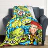 1Pc Toy Story Alien Invasion Blanket Soft Throw Blanket For Home Bedroom Bed Sofa Travel Office Solid Christmas Blanket