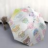 Sanrio Automatic Opening and Closing Parasol Compact Travel umbrella with 8 Ribs for Women and Men Ideal Birthday/Christmas Gift, Outdoor Ac