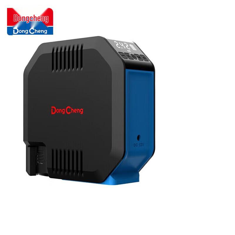Dongcheng Cordless Portable Tire Inflator Pump CN plug (adapter included)