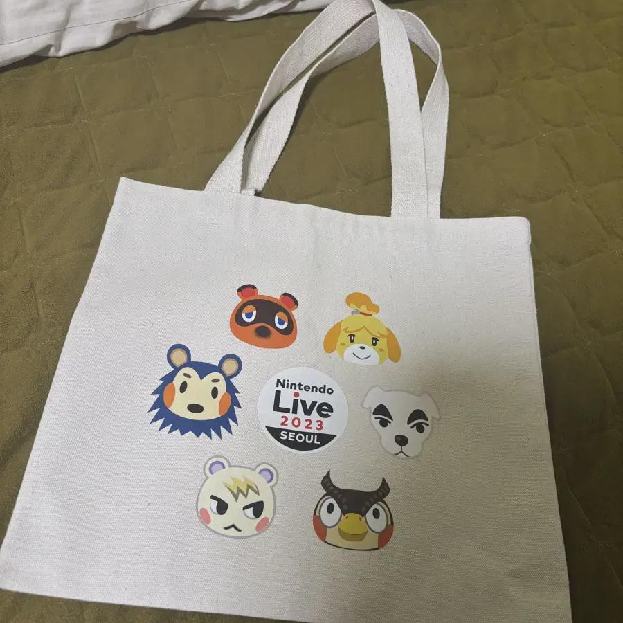 

Сумка-тоут Nintendo 2023 Live Animal Crossing Eco Bag