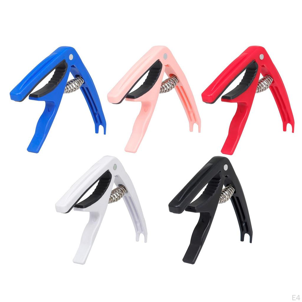 Resin Clamp for Capo Ukulele 4 Strings Soprano Concert Tenor Baritone Light