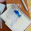 Retro Dolphin Flower Lace Bag Charm Cute Y2K Style Portable Decor for Girls Summer Island Trip Bag Accessories