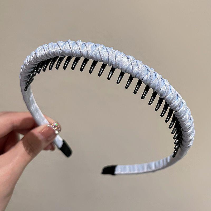 Hairband Headband for Women, Non-slip Hair Pressing and Face Washing, Special for Hair Tidying, Fashionable Headdress with Teeth