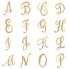 1 Pc Fashion Unisex Rhinestone English Letters Alphabet A-Z Brooch Pin Ornament
