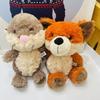 Cute Animal Fox Otter Plush Toy Doll Grab Machine Doll Wedding Throwing Girl Birthday Gift