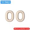 YAYINCC 360° All-round Protection Silicone Protective Case  for Sony WH-1000XM6 Rose Grey headset Skin friendly Washable durable