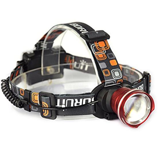 BORUIT LED Headlamp (Red)