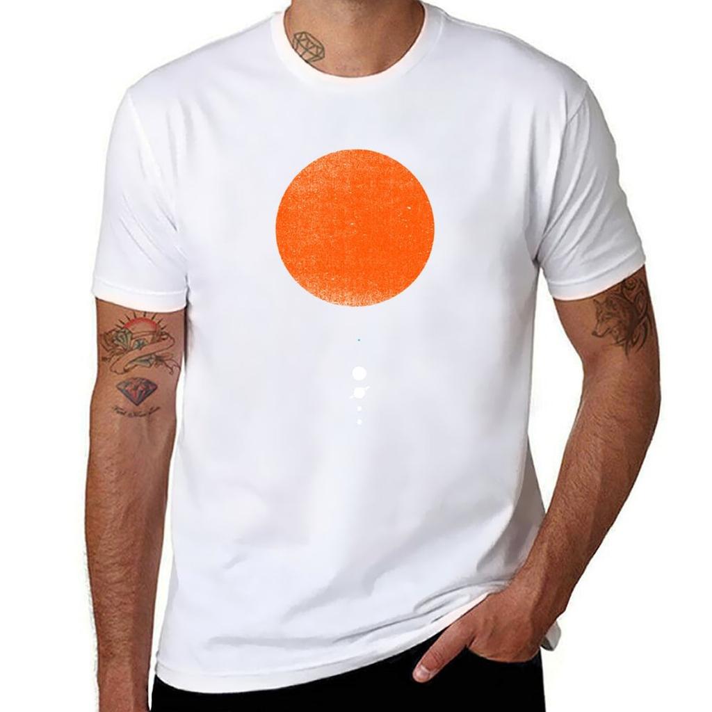 Minimal Solar System T-shirt T Shirt Man Designer T Shirt Man Cotton Man Tshirt T-shirt