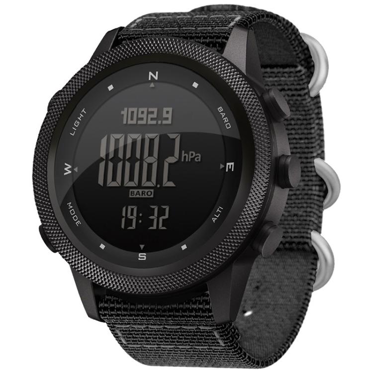 NORTH EDGE APACHE-46 Outdoor 50M Waterproof Men Multifunction Digital Nylon Strap Smart Sports Adventures Watch